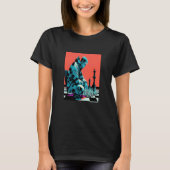 Chess Tournament Fans Retro Pop Chess Player 1 T-shirt (Voorkant)