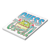 Chess Troll Notitieblok (Linkerzijde)