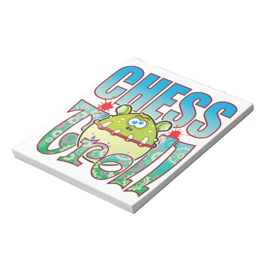 Chess Troll Notitieblok (Linkerzijde)