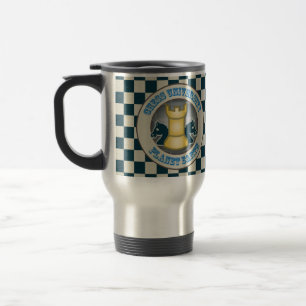 Chess University op Planet Earth Emblem Reisbeker