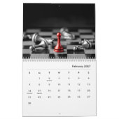 Chess Wall Agenda Kalender (Feb 2027)