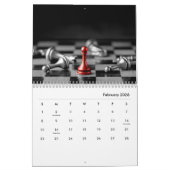 Chess Wall Agenda Kalender (Feb 2026)