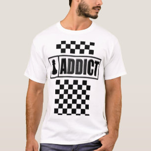 ChessAddict w/board T-shirt