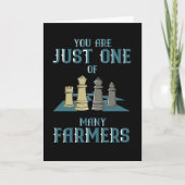 Chessboard Chess Piece Kaart (Voorkant)