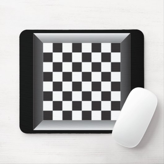 chessboard chess tafel wedstrijd muismat (Met muis)