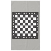 chessboard chess tafel wedstrijd tafelkleed (Voorkant)