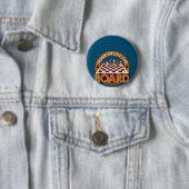ChessBoard Citate Chess Player Thinking Game Board Ronde Button 5,7 Cm (In situ)