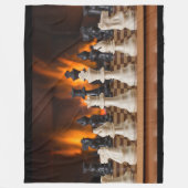 Chessboard Fireside Fleece Blanket Deken (Voorkant)