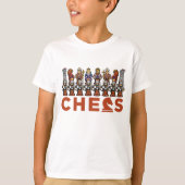 chessboard gamer t-shirt (Voorkant)