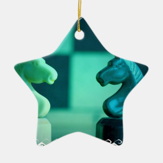 Chessboard Knachten Ornament (Voorkant)