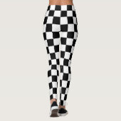 Chessboard  leggings (Achterkant)