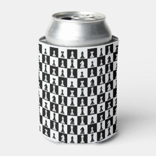 Chessboard met cijfers blikjeskoeler