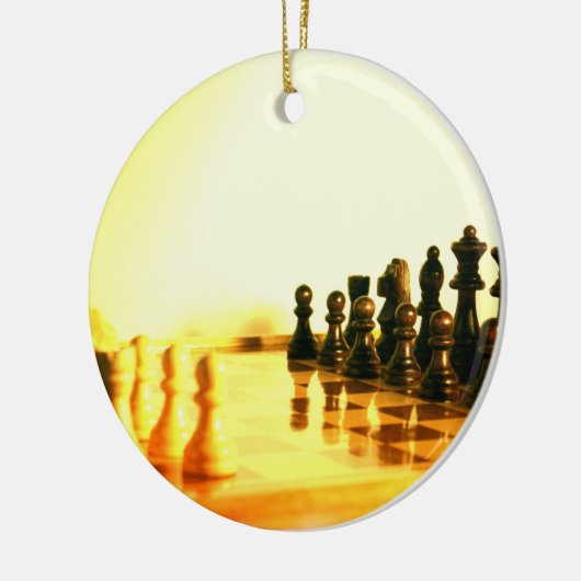 Chessboard Ornaemnt Keramisch Ornament (Links)