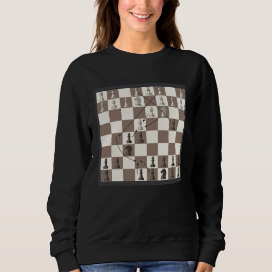 Chessboard Pattern Trui (Voorkant)