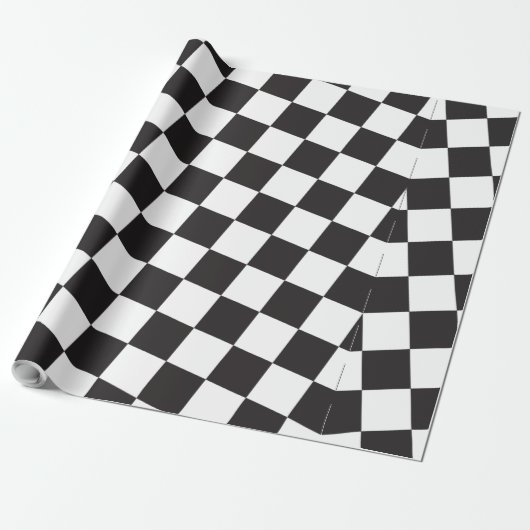 chessboard schaaktafel wedstrijd als cadeaupapier (Uitgerold)