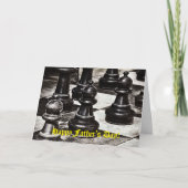 Chessboard Vaderdag Kaart (Voorkant)