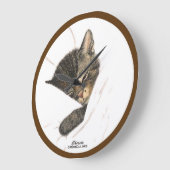 Chessie de Slaapende Keukenmuur klok (Hoek)