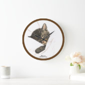 Chessie de Slaapende Keukenmuur klok (Huis)