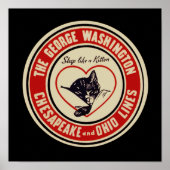 Chessie, het poster van George Washington (Voorkant)