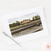 Chessie System Caboose at Toledo, OH 1996 Rechthoekige Sticker (Envelop)