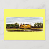 Chessie System Caboose te Toledo, OH 1996 Briefkaart (Voorkant)