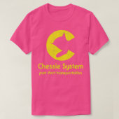 Chessie System Railroad Purrfect Transportation T-shirt (Design voorkant)