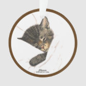 Chessie the Kitten Acrylornament Ornament (voorkant)