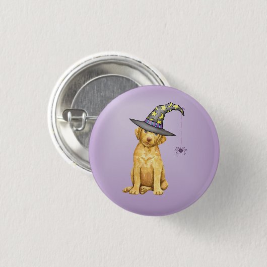 Chessie Witch Pinback Button (Voorkant /achterkant)