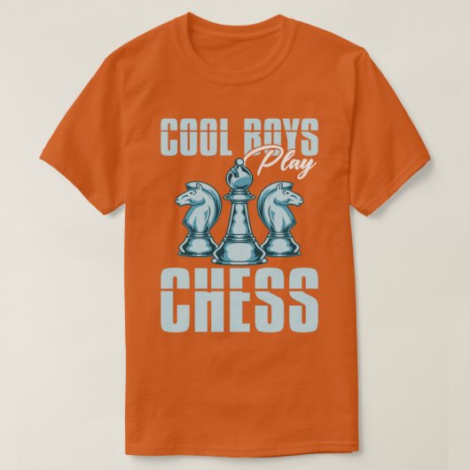 Chessman Funny Chess Master Boys Board Game Chess T-shirt (Design voorkant)
