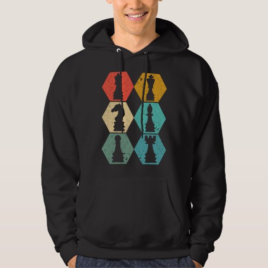 Chessmen Chess Figure Pawn Player Hoodie (Voorkant)