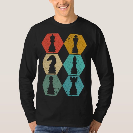 Chessmen Chess Figure Pawn Player T-shirt (Voorkant)