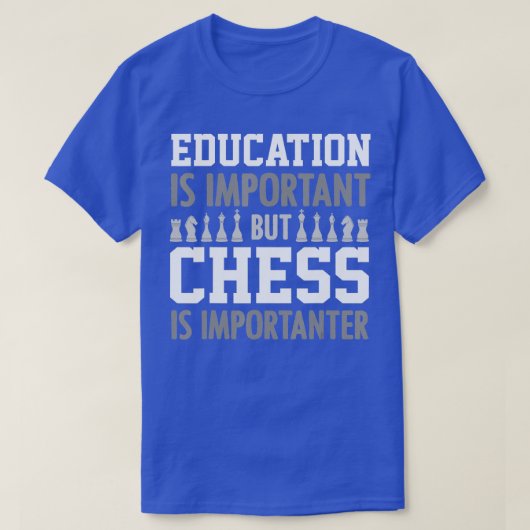 Chessmen Chess Player Chess Fan T-shirt (Design voorkant)