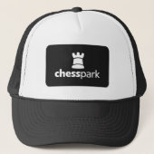 Chesspark_Logo_bw Trucker Pet (Voorkant)