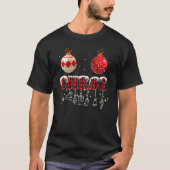 Chest Nuts Christmas   Matching Couple Chestnuts 1 T-shirt (Voorkant)