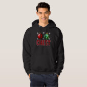 Chest Nuts Christmas   Matching Couple Chestnuts 2 Hoodie (Voorkant volledig)