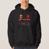 Chest Nuts Christmas Matching Couple Chestnuts 8 Hoodie (Voorkant)