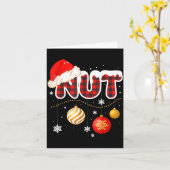 Chest Nuts Christmas Matching Couple Chestnuts Kaart (Gele Bloem)