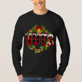 Chest Nuts Funny Matching Chestnoten Kerstmis T-shirt (Voorkant)
