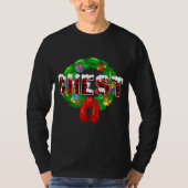 Chest Nuts Funny Matching Chestnoten Kerstmis T-shirt (Voorkant)