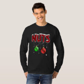 Chest Nuts Funny Matching Chestnuts Christmas Coup T-shirt (Voorkant volledig)