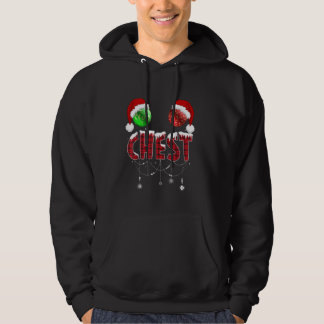 Chest Nuts kerstShirt Funny Matching Couple C Hoodie