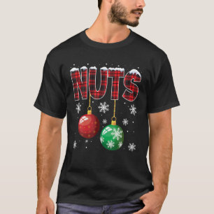Chest Nuts kerstt Matching Couple Chestnoten T-shirt