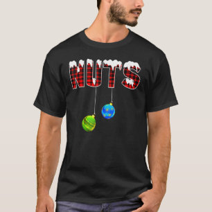Chest Nuts kerstt Matching Couple Chestnoten T-shirt