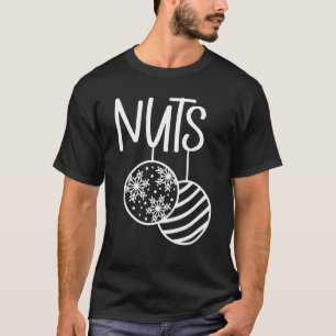 Chest Nuts kerstt Shirt Matching Couple Chest