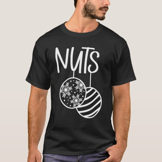 Chest Nuts kerstt Shirt Matching Couple Chest (Voorkant)