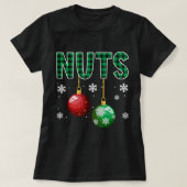 Chest Nuts kerstt Shirt Matching Couple Chest (Design voorkant)