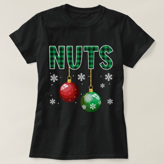 Chest Nuts kerstt Shirt Matching Couple Chest (Design voorkant)