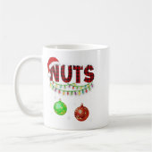 Chest Nuts kerstt Shirt Matching Couple Chest Koffiemok (Links)