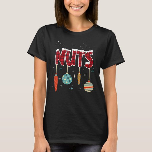 Chest Nuts  Matching Chestnuts Christmas Couples N T-shirt (Voorkant)