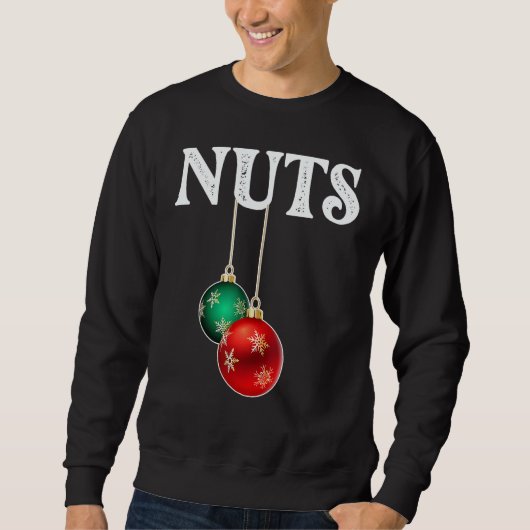 Chest Nuts Matching Chestnuts Christmas Couples N Trui (Voorkant)